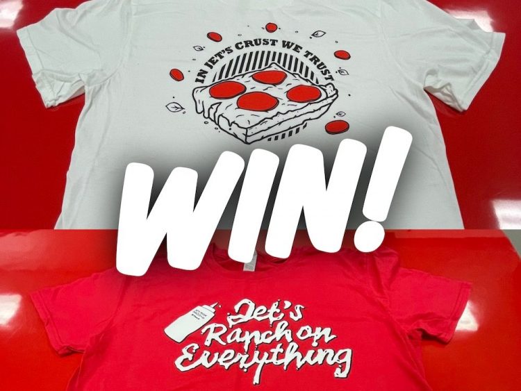 Jet's Pizza T-shirt & Giftcard Giveaway