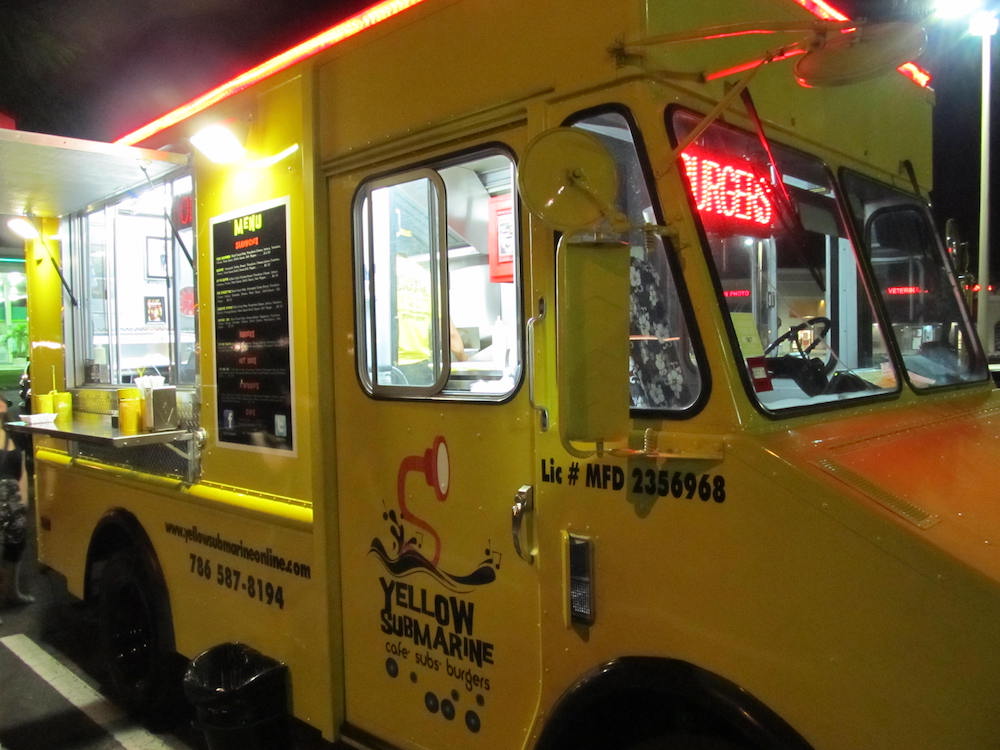 Yellow Submarine Food Truck from Miami, Florida