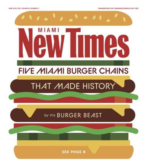 Burger Beast - Miami New Times Cover