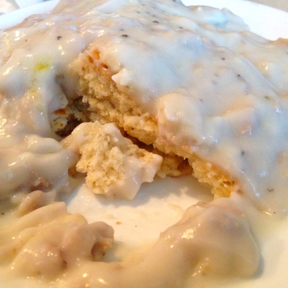 Biscuits & Gravy from Sunflower Cafe in Fort Myers Beach, Florida