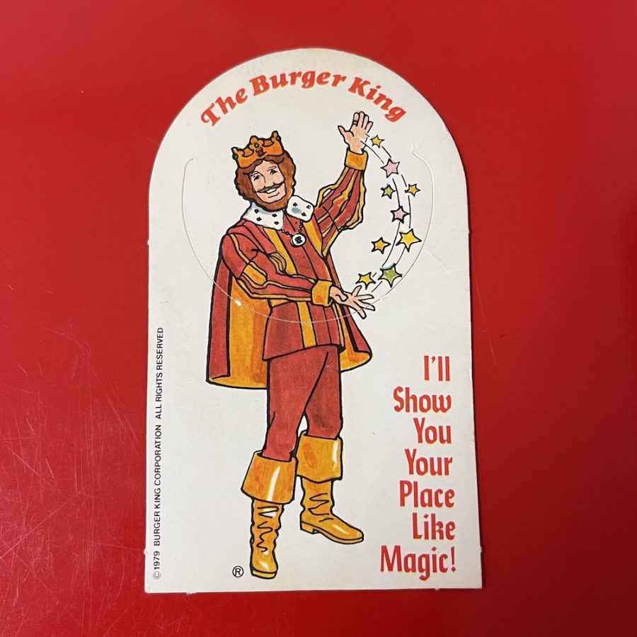 Burger Museum The Magical Burger King Bookmark