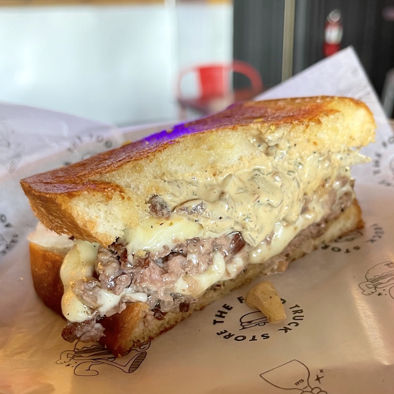The Patty Melt from The Food Truck Store in North Miami, Florida