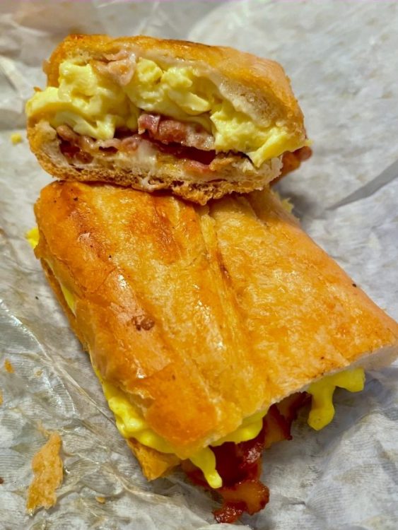 La Segunda Bakery Breakfast Sandwich