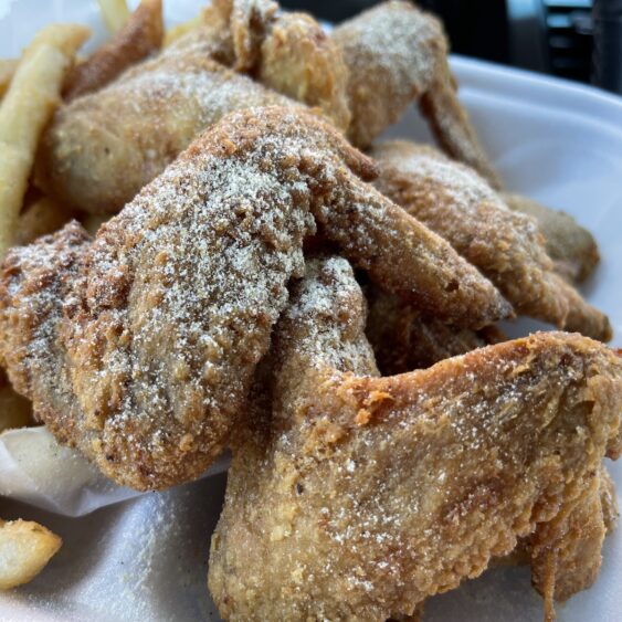 Lemon Pepper Wings from Snappers Fish and Chicken