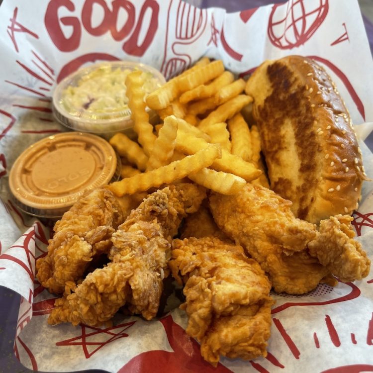 The Box Combo from Raising Cane's in Homestead, Florida