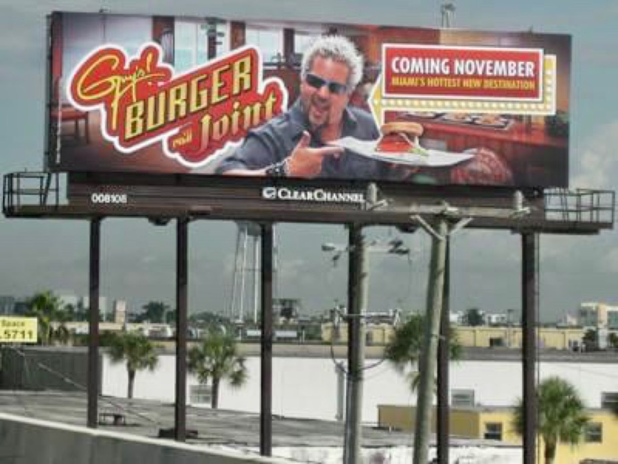 Guy Fieri Burger Joint Billboard