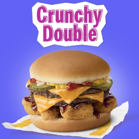 McDonald's Crunchy Double Menu Hack