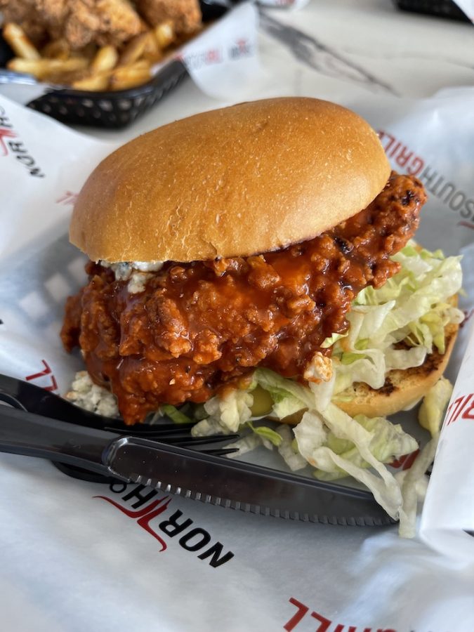 Spicy Chicken Sandwich from North South Grill in Pembroke Pines, Florida
