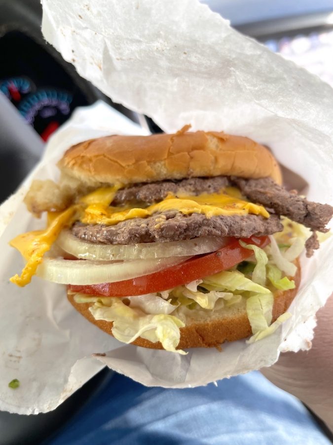 Double Double Cheeseburger from Sandwich Inn in Gainesville, Florida