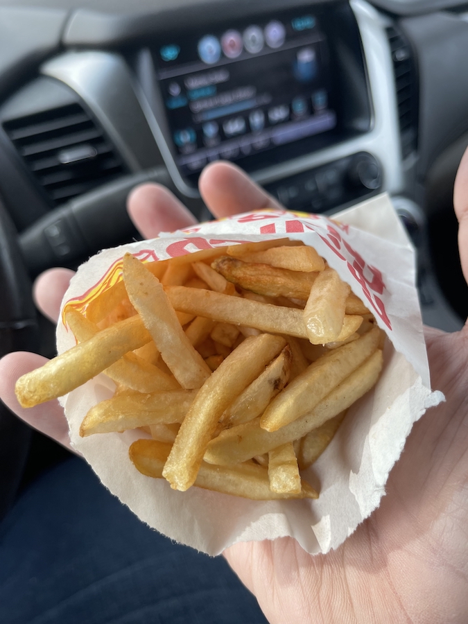 French Fries from Burger Barn in Hawthorne, Florida