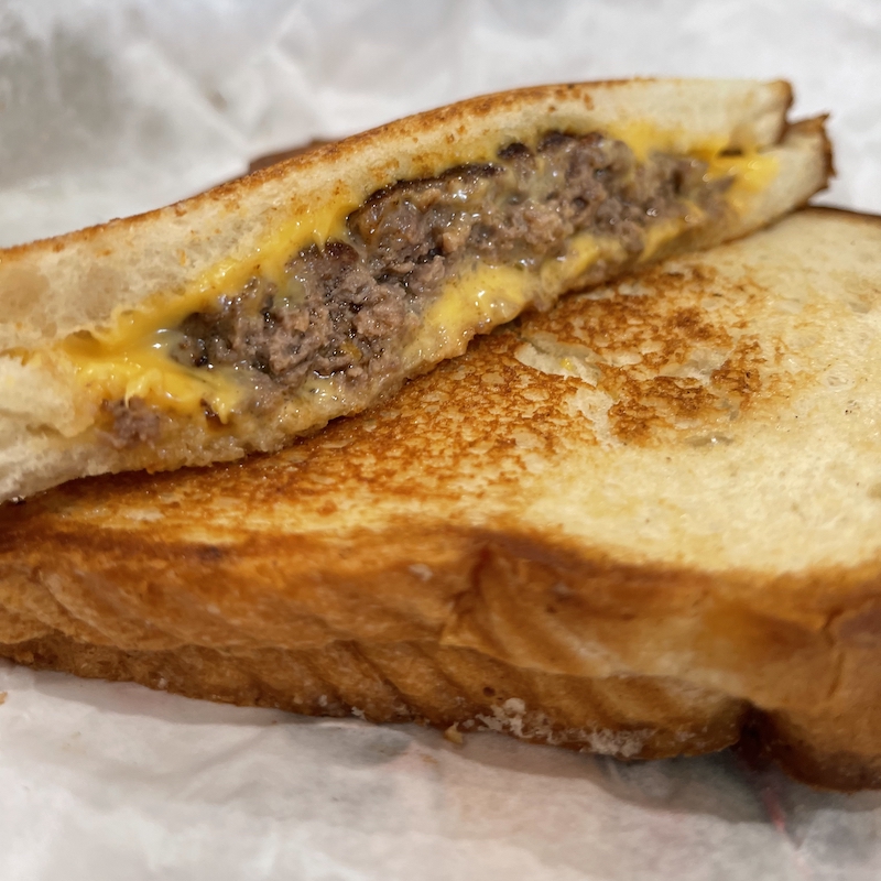 Cheeseburger Melt from Hangry Al's Sub Shop in Pembroke Pines, Florida