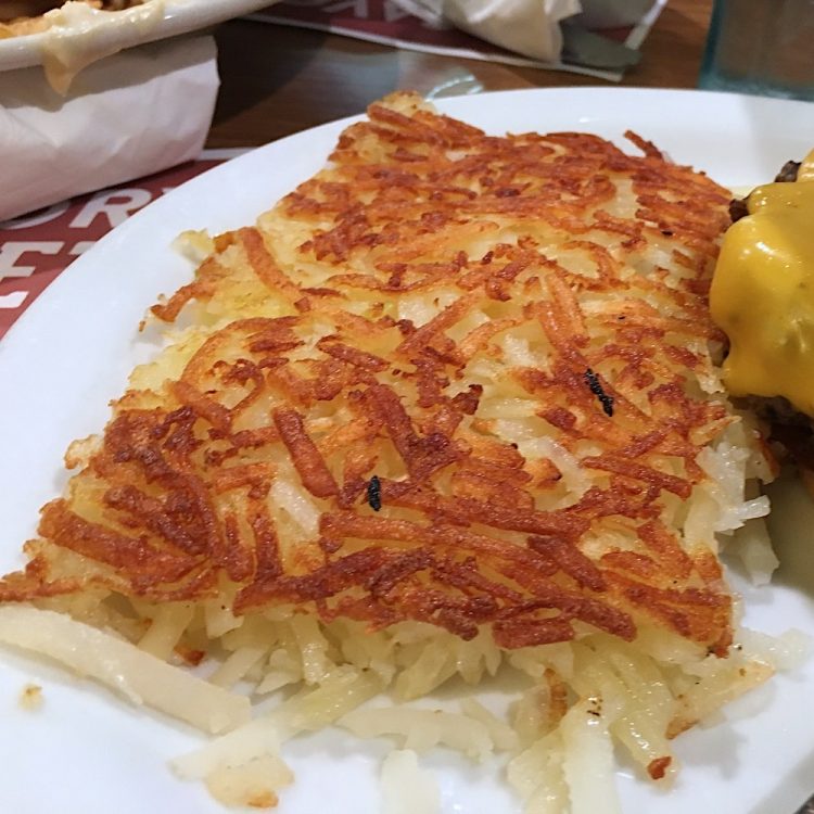 Hash Browns from Dennys in Miami, Florida