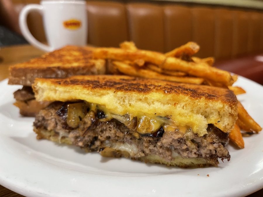 Patty Melt from Dennys in Miami, Florida