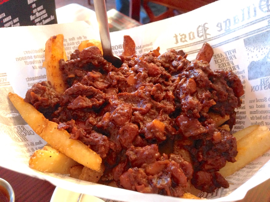 Chili Fries from A&G Burger Joint in Sweetwater, Florida