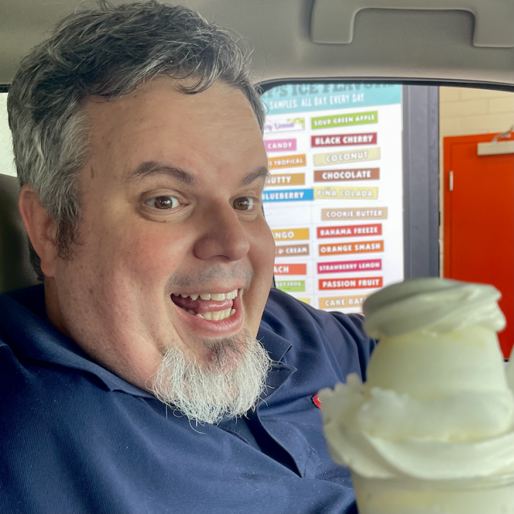 Jeremiah's Italian Ice in Orlando excites Burger Beast