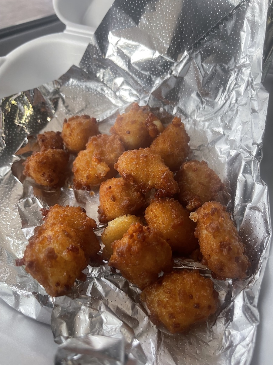 Cheese Curds from Cook Out in Fayetteville, North Carolina