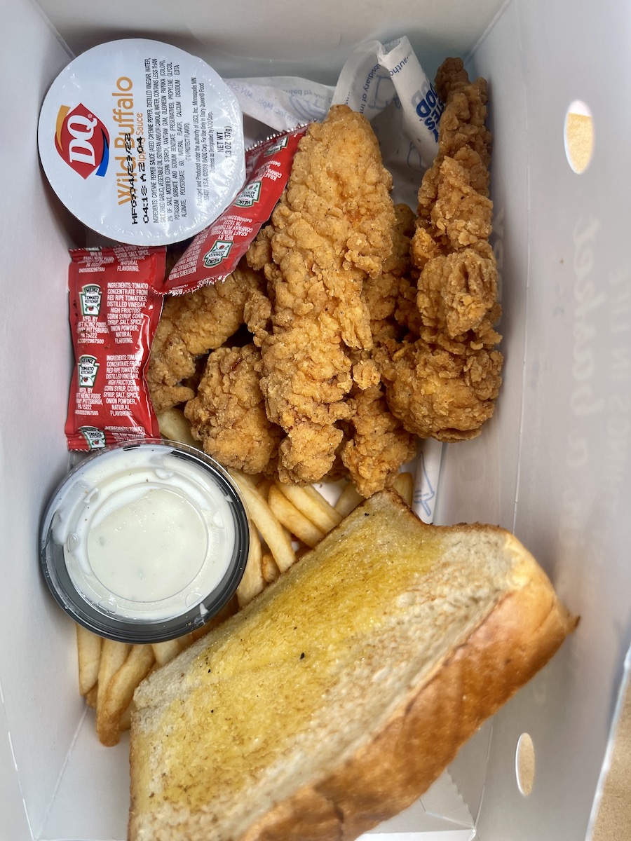 Chicken Tenders Box from Dairy Queen Grill & Chill in Sheridan, Arkansas
