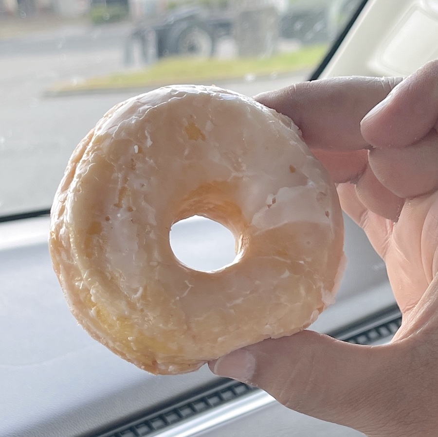 Glazed Donut from Howard's Donuts in Memphis, Tennessee