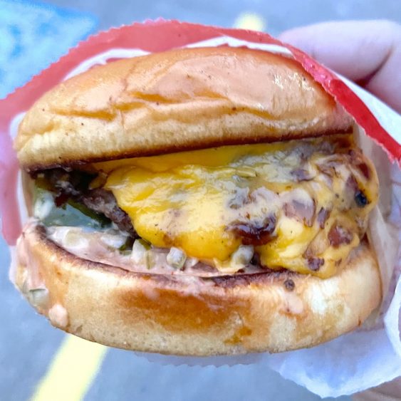 Double Double Animal Style from the In-N-Out in Houston, Texas