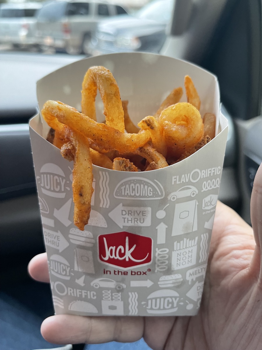 Jack in the Box Curly Fries