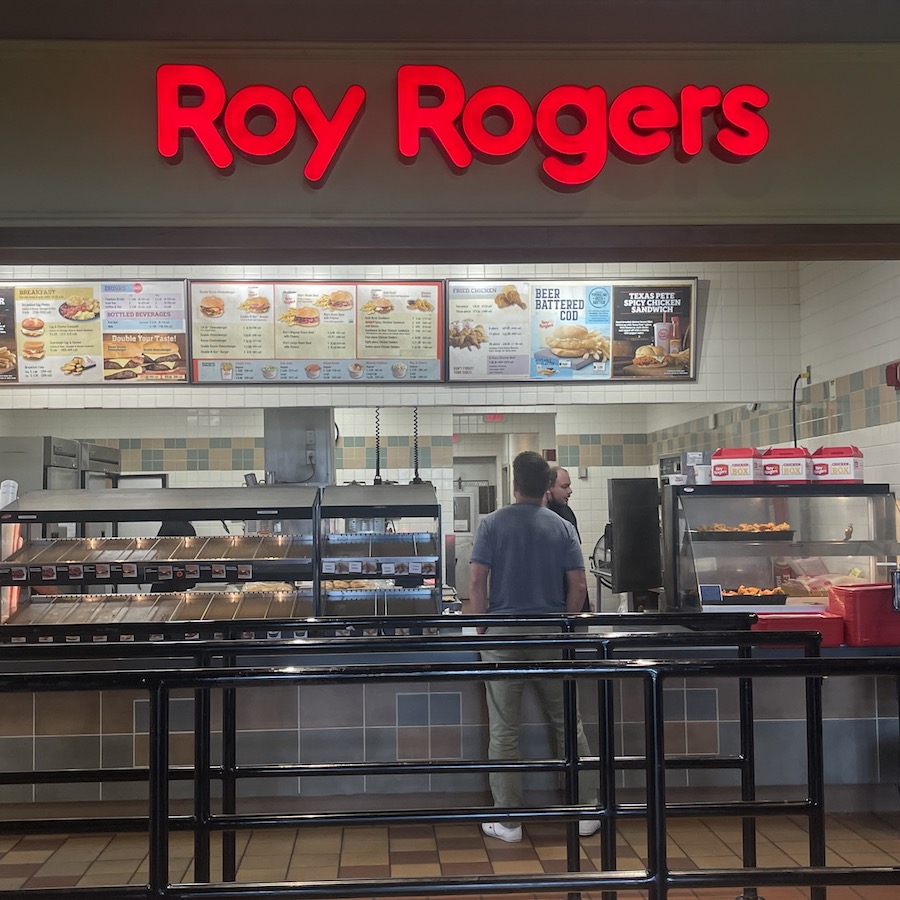 Roy Rogers Restaurant in Pattersonville Travel Plaza New York