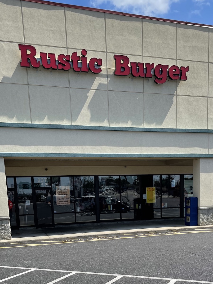 Rustic Burger in Fayetteville, North Carolina