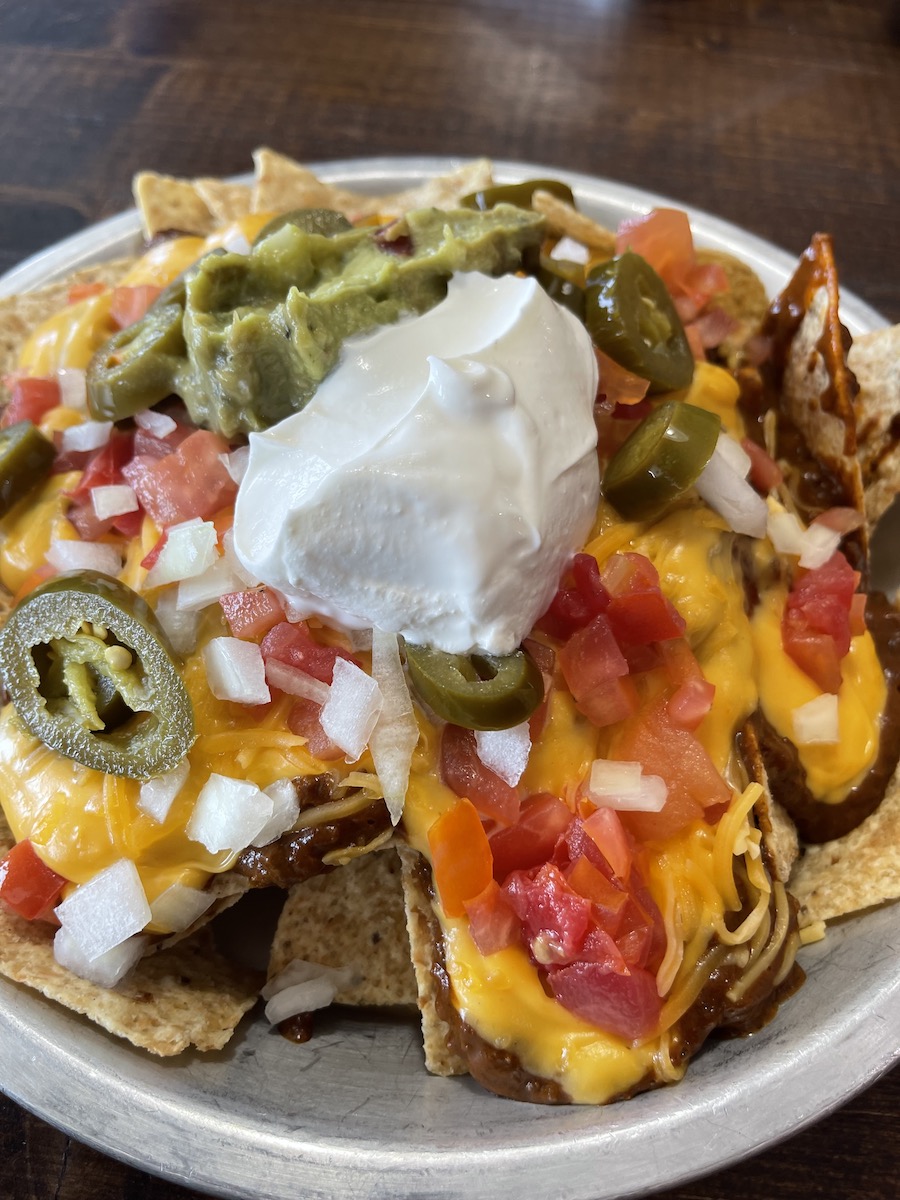 Nachos from Rustic Burger in Fayetteville, North Carolina