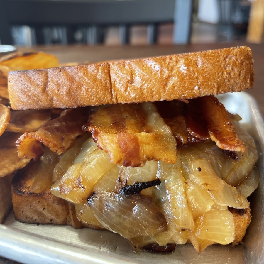 Patty Melt from Rustic Burger in Fayetteville, North Carolina