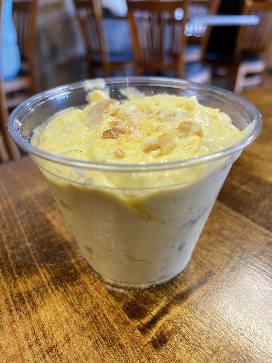 Banana Pudding from Southern Coals Country Style Kitchen in Fayetteville, North Carolina
