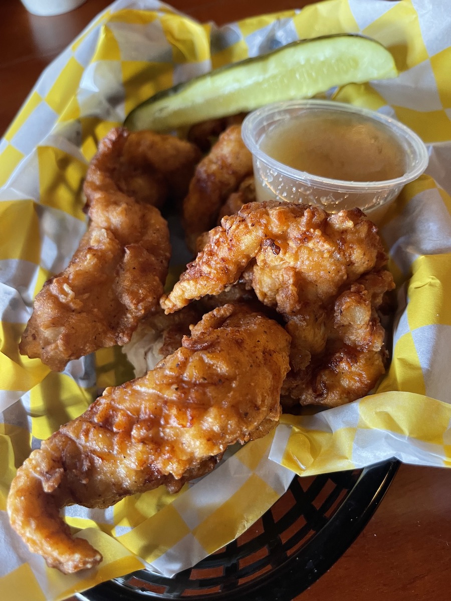 Chicken Fingers from Spanky's Pizza Galley & Saloon in Savannah, Georgia