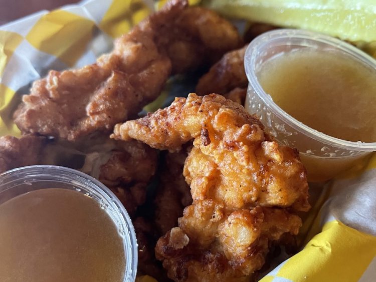 Chicken Fingers from Spanky's in Savannah, Georgia