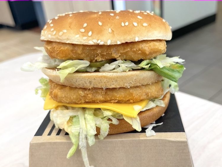 McDonald's Chicken Big Mac Header