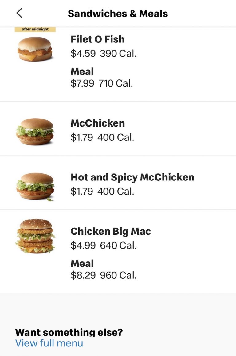 Chicken Big Mac Usa 2024 Price List Brook Collete