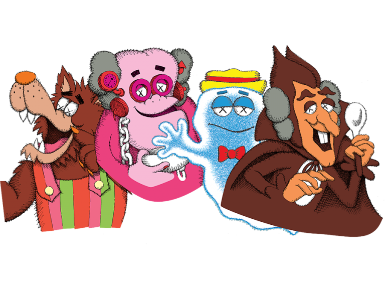 Monsters Cereals Figurines by Kaws Contest