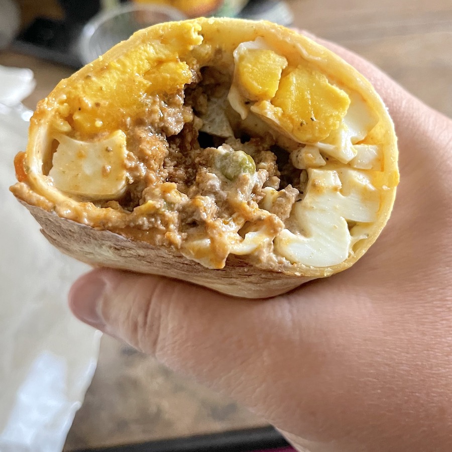 Burrito from Pikadiyo in Coral Gables, Florida
