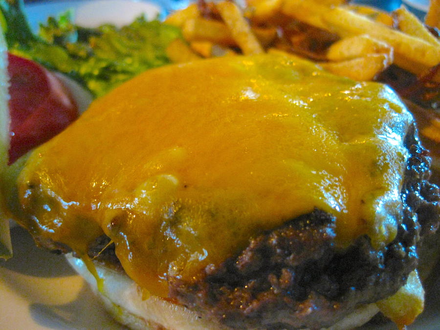 1 lb. KOBE Cheeseburger from Prime 112 in Miami Beach, Florida
