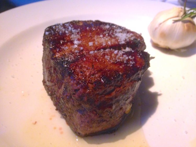 Steak from Prime 112 in Miami Beach, Florida