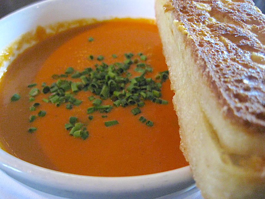 Tomato Basil Soup from Prime 112 in Miami Beach, Florida