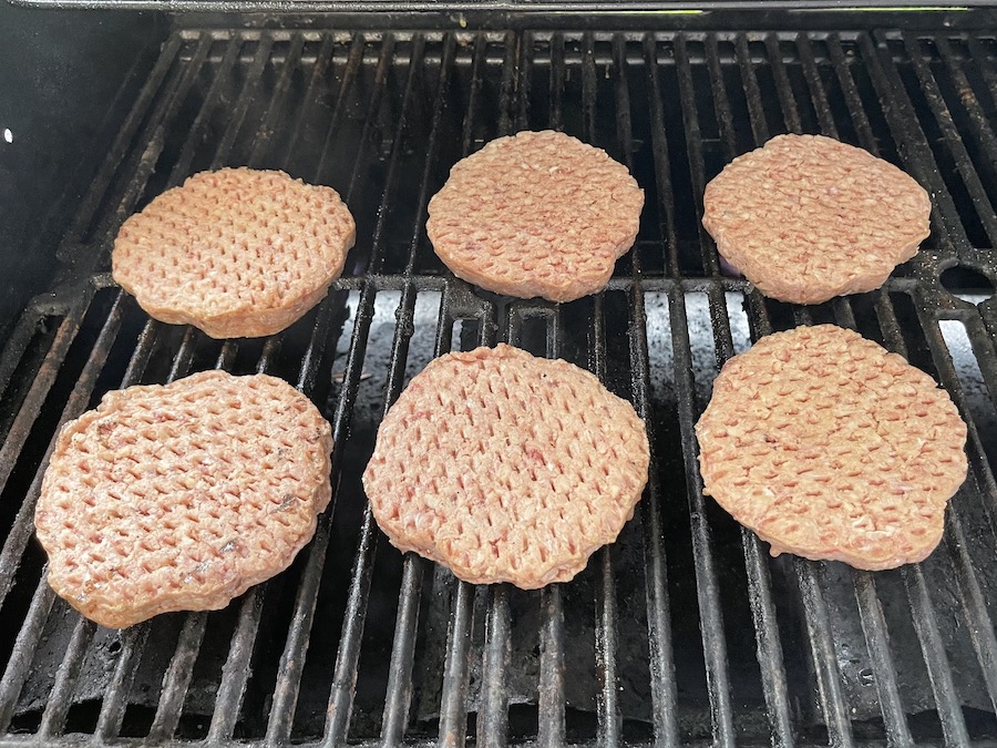 Bradshaw Ranch Frozen Burgers on the Grill
