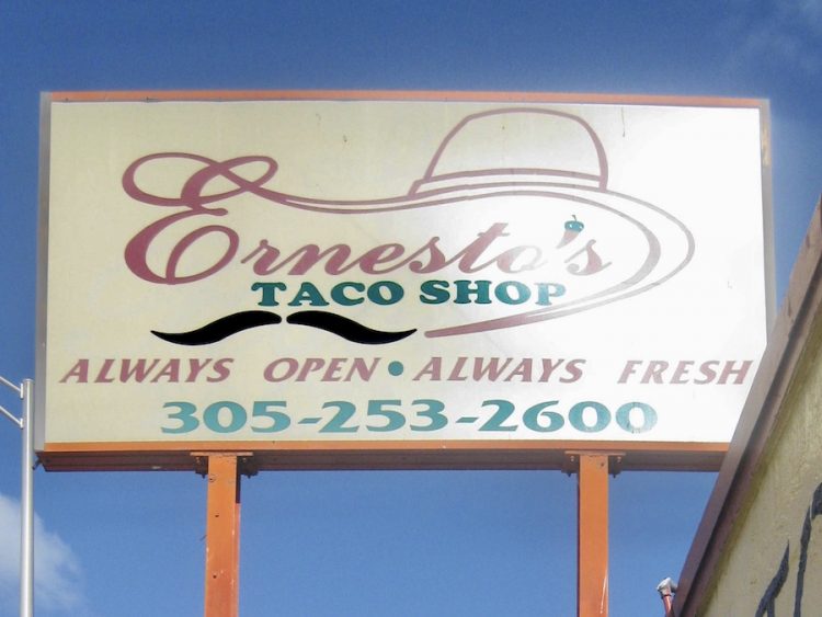 Ernesto's Taco Shop in Cutler Bay, Florida