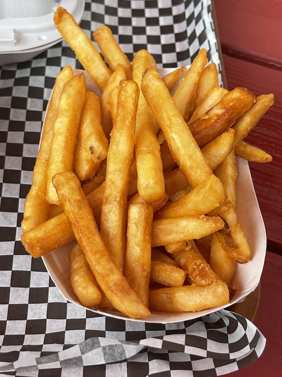 Seasoned Fries from Shoreless Acres & Serious Food in Livonia, New York