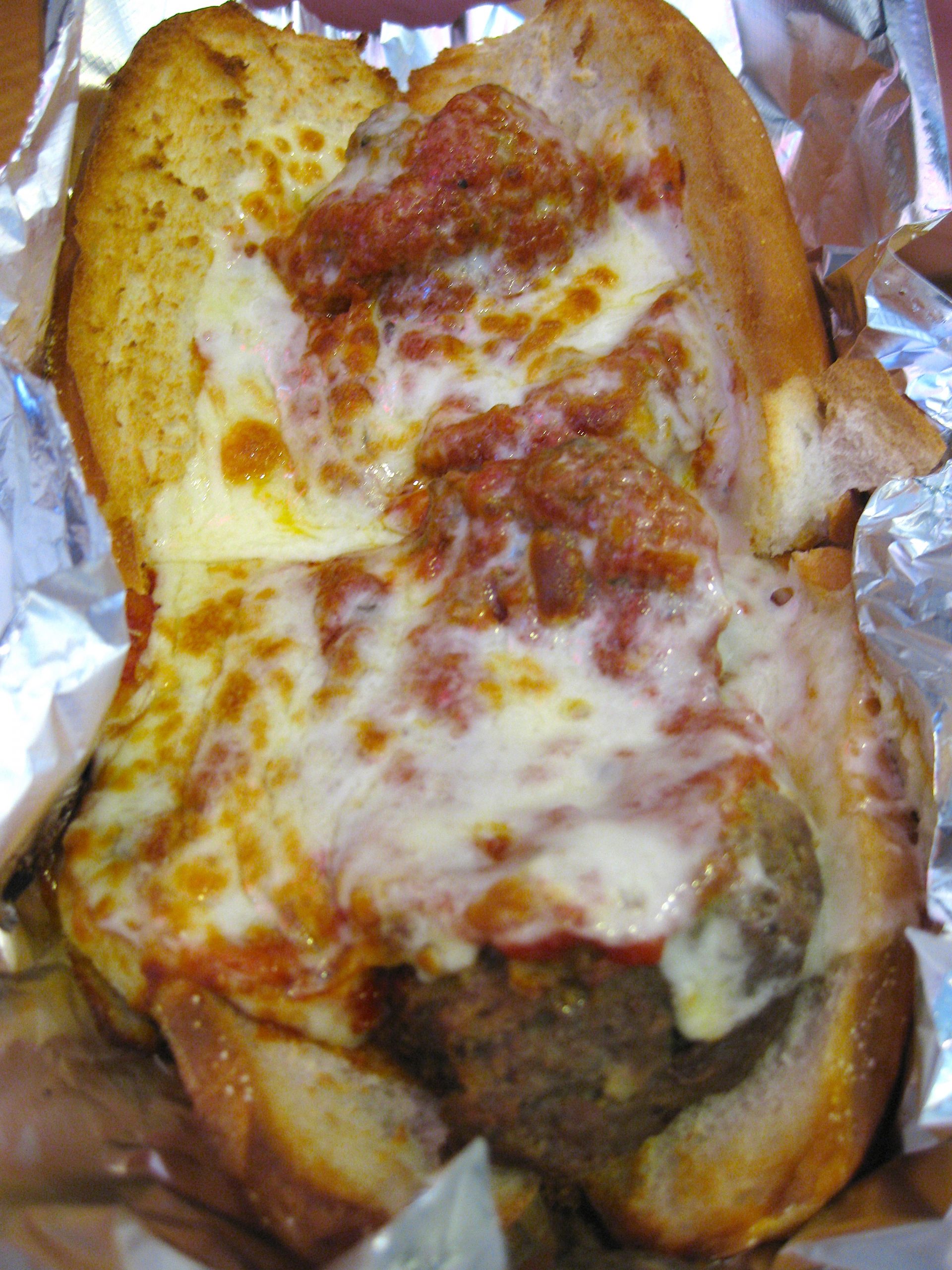 Meatball Sub from Steve's Pizza in North Miami, Florida
