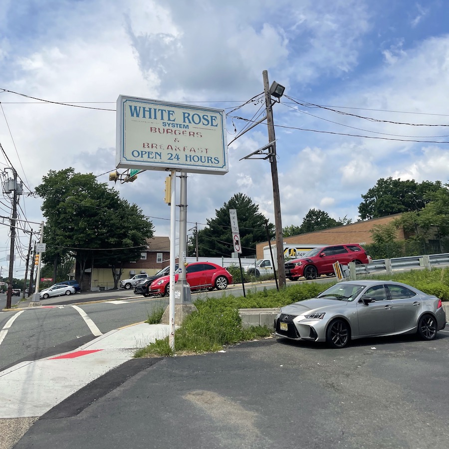 White Rose System Sign in Roselle, New Jersey