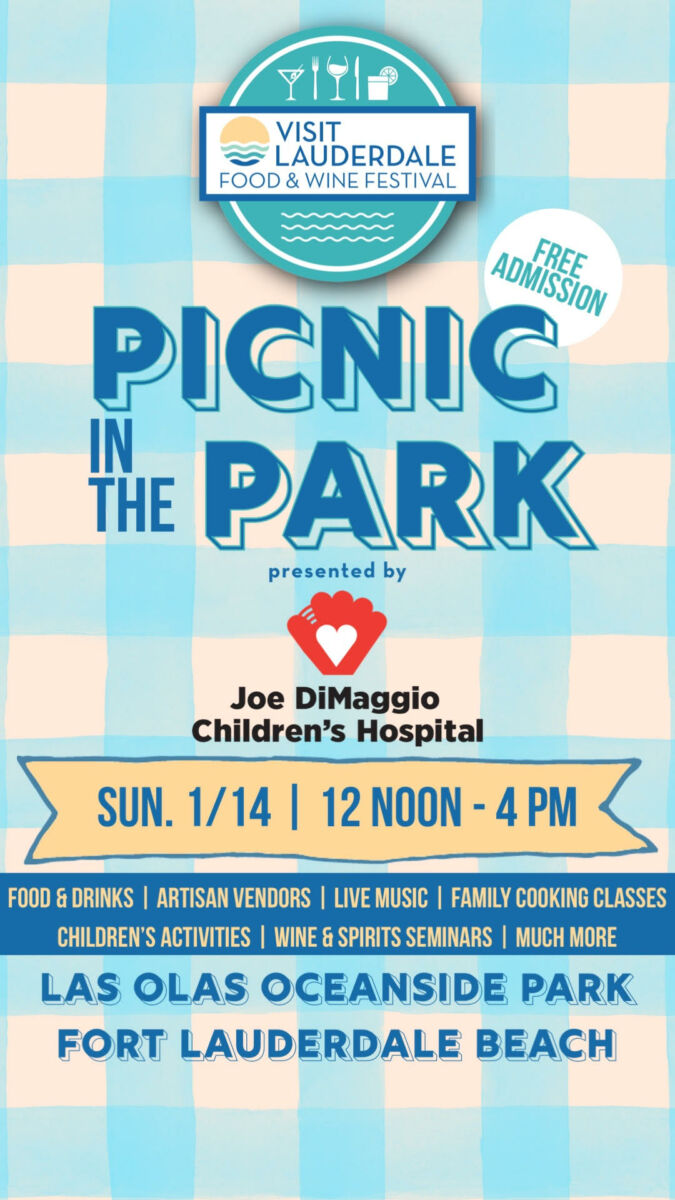 Picnic In The Park - Fort Lauderdale Wine & Food Festival