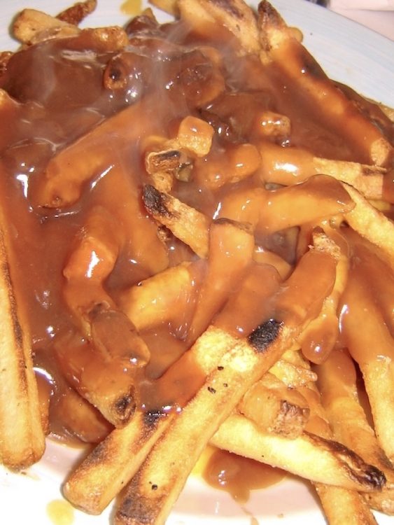 The Wets Gravy Cheese Fries from JJ's American Diner