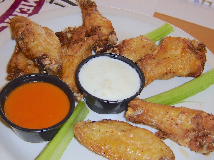 Mild Spicy Battered Chicken Wings by JJ's American Diner