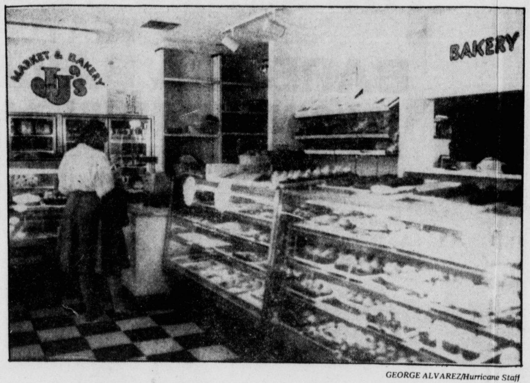 JJ's American Diner in UM Newspaper March 28th, 1986