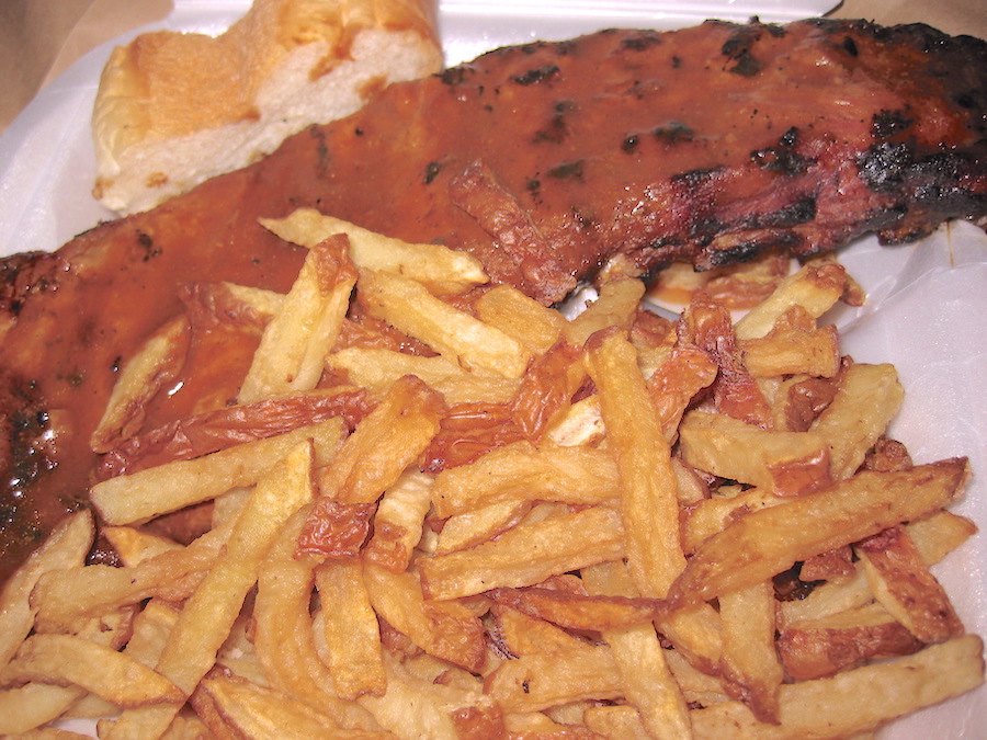 Rack of Ribs from Koky's Barbecue Ranch in Hialeah, Florida
