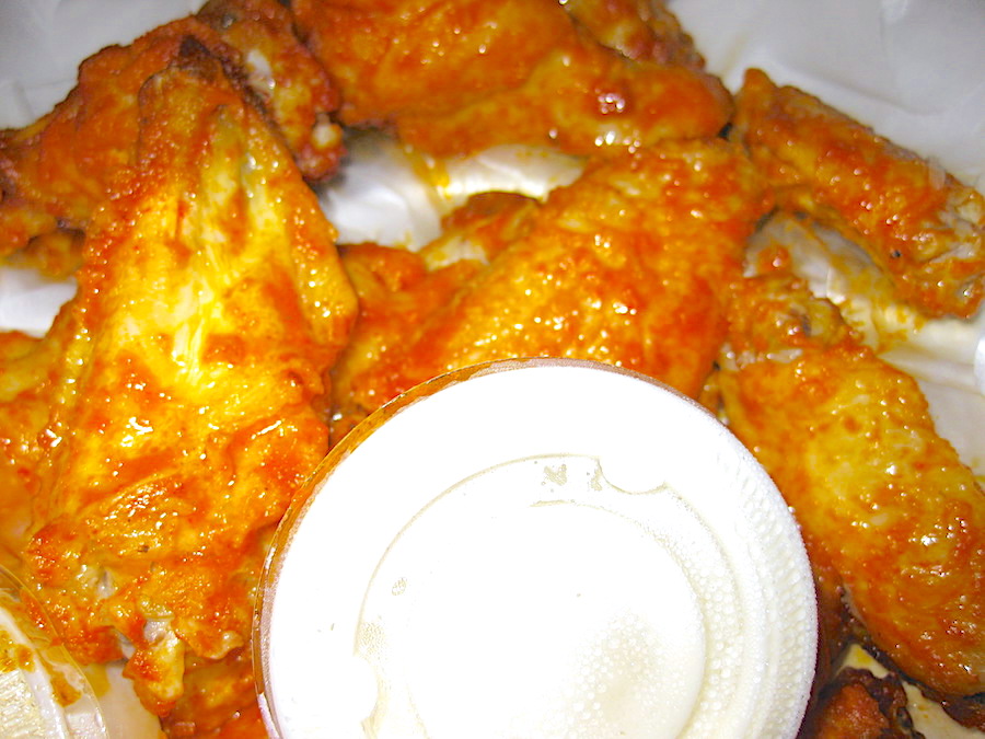 Wings from Koky's Barbecue Ranch in Hialeah, Florida