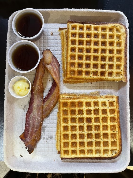 Bacon & Waffles from Satch Squared in Gainesville, Florida